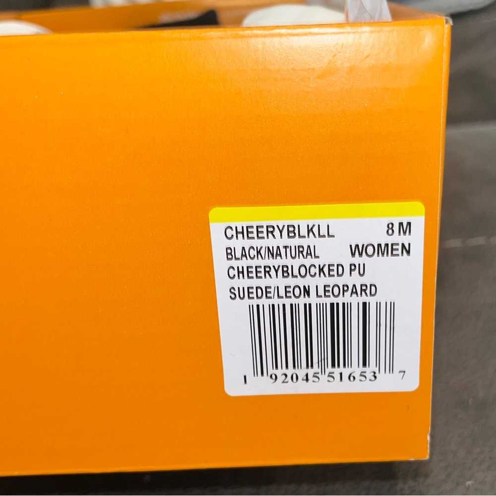 NEW! Rocket Dog Cheery Blocked Sneakers Leopard Cream Black Cheetah NWT Size 8 - Picture 10 of 14